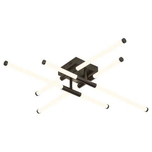 Светильник светодиодный Модерн Fliss CLL-1 72W 3K-6K RC BK 72Вт 3000-6000К с ДУ черн. Эра Б0069744