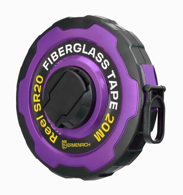 Рулетка Reel SR20 фиолет. Ermenrich 84587