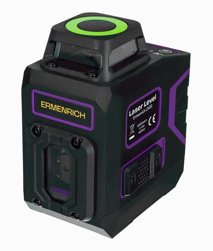 Уровень лазерный PLUS LN30 фиолет. Ermenrich 84637