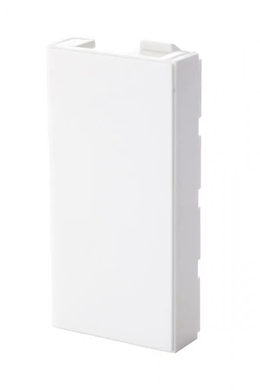 Заглушка 45х22 5мм бел. Eurolan 16A-00-00WT
