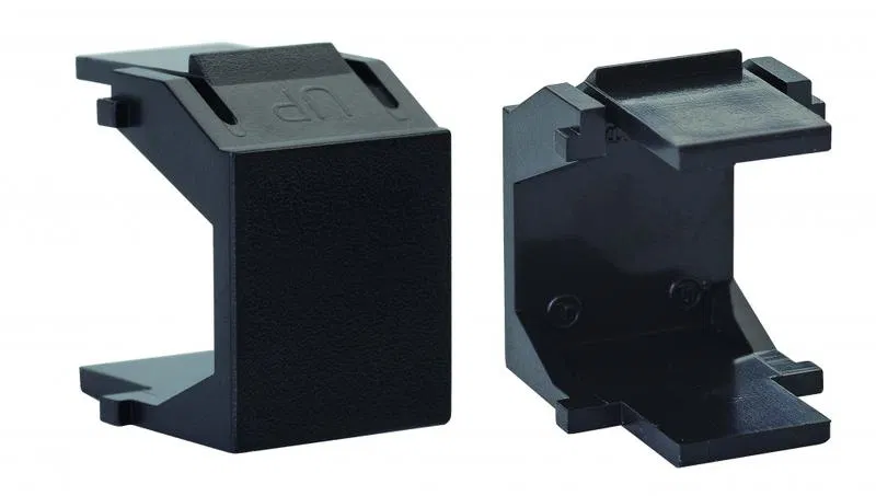 Заглушка Keystone черн. Eurolan 16B-00-00BL