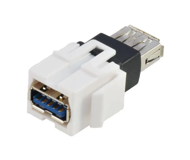 Модуль USB Keystone 3.0 тип A бел. Eurolan 16B-US-03WT