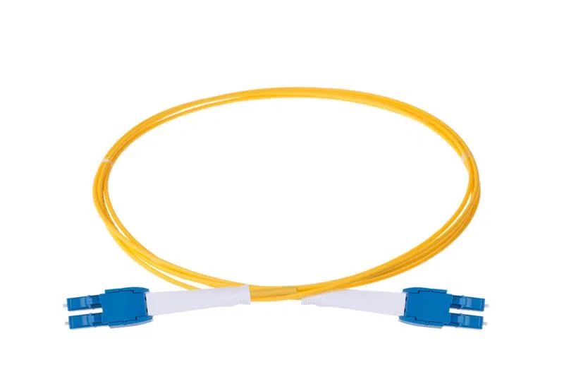 Шнур оптический HD OS2 дуплекс LC/UPC - дуплекс LC/UPC UNIBOOT PUSH-PULL 10м Eurolan 41B-S2-LC-LC-10