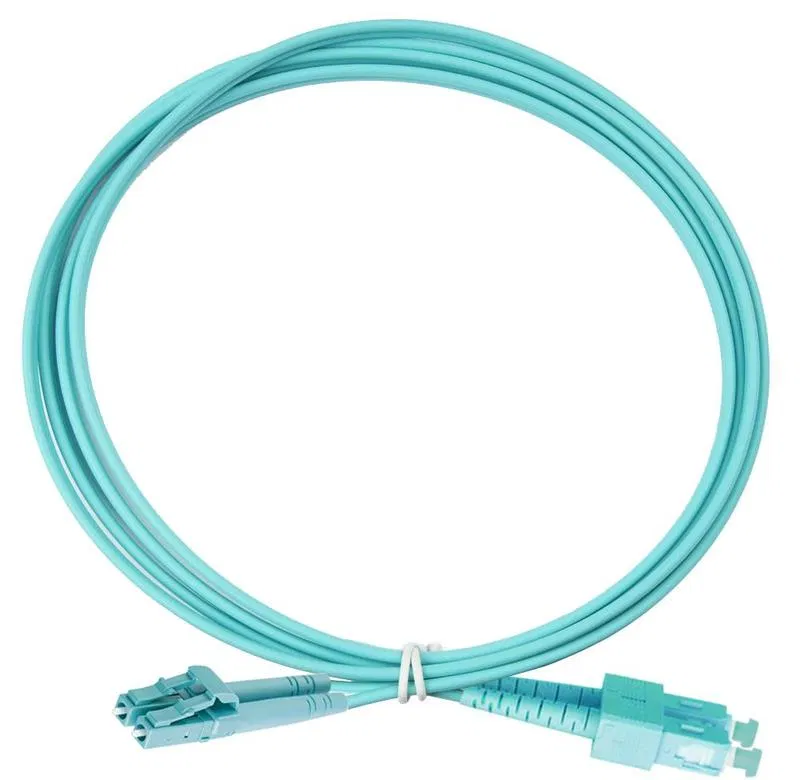 Патч-корд оптический дуплексный OM3 2х50/125 SC-LC 3м Eurolan 41F-30-SC-LC-03