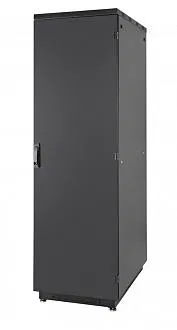 Шкаф Racknet S3000 33U 600х600 передн. дверь металл. одностворч. задн. дверь металл. одностворч. черн. Eurolan 60F-33-66-30BL