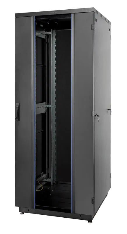 Шкаф настенный Racknet F30 12U 600х450 передняя дверь стеклян. светл./сер. Eurolan 60W-12-64-31GY