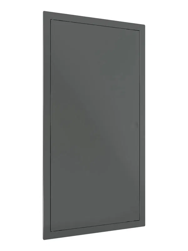Люк ревизионный LN фланец 200х400 нажимной 223х423 пластик сер. EVECS L2040N Gray