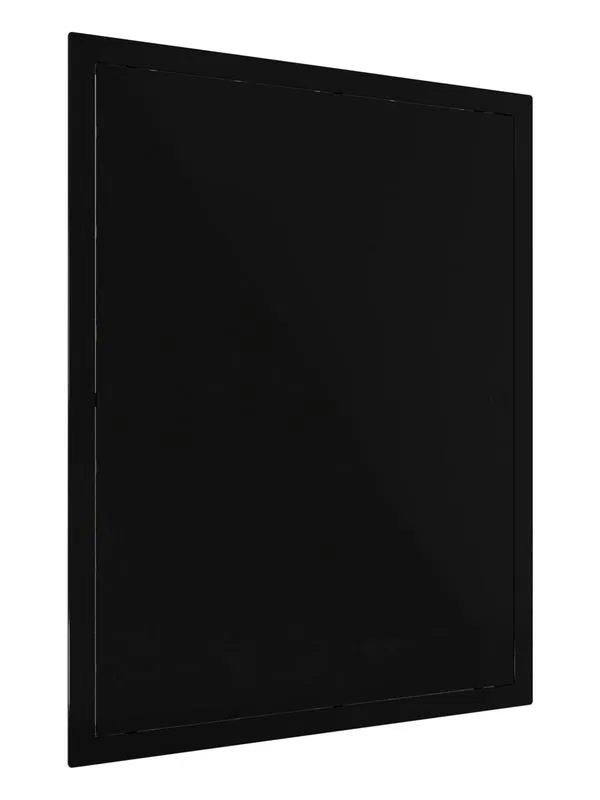 Люк ревизионный LN фланец 300х400 нажимной 327х427 пластик черн. EVECS L3040N Black