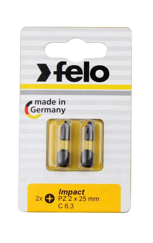 Бита крестовая ударная Impact PH 3х25 (уп.2шт) FELO 02203241