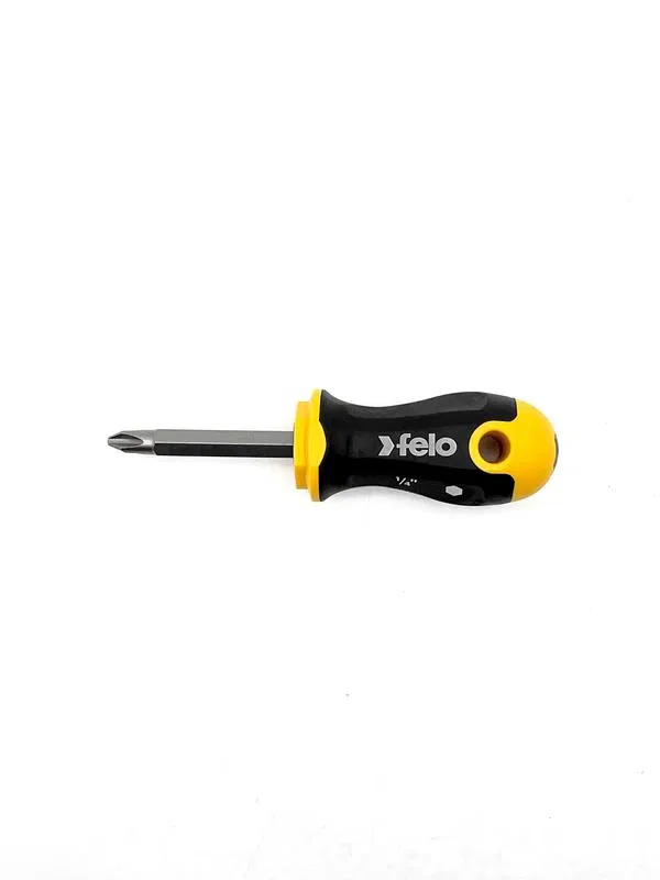 Отвертка с двухсторонней битой Stubby SL5.5/PH2 60мм Felo 46926010