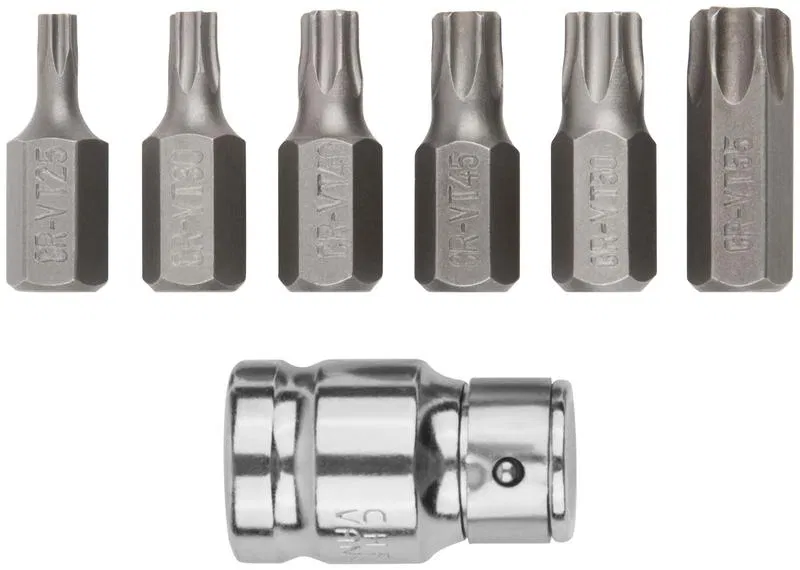 Набор бит дюймTORхдюйм CrV (уп.7шт) FIT 57825