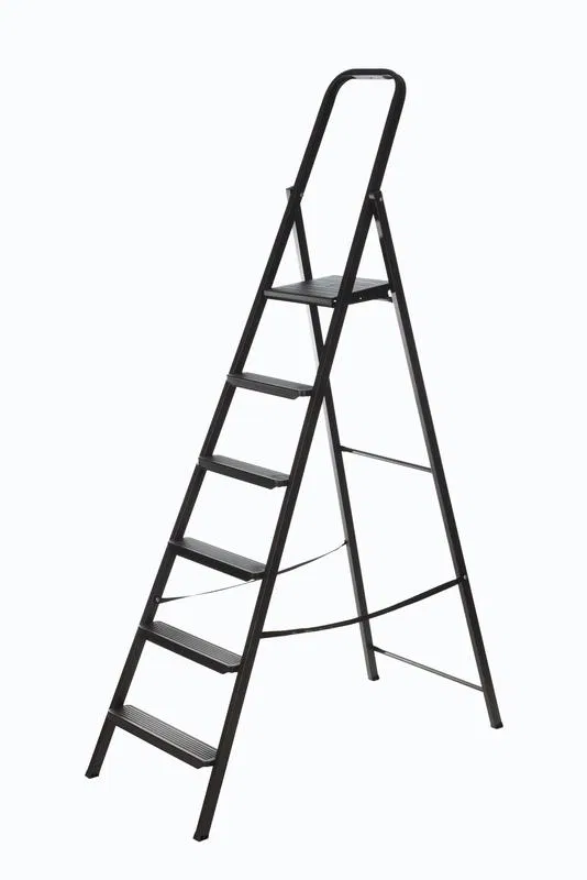 Лестница-стремянка "Компакт" 6 ступ. 7.4кг сталь FIT 65374