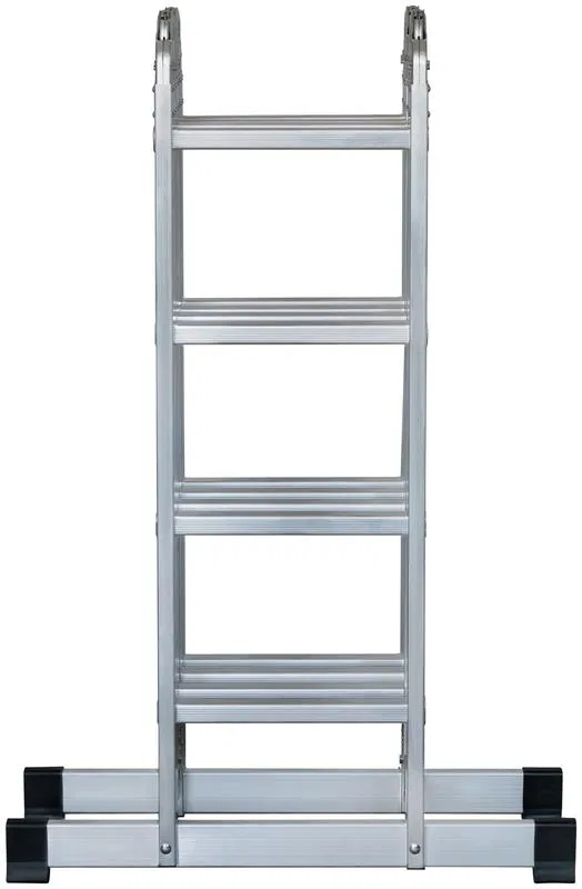 Лестница-трансформер четырехсекционная 4х4 13.2кг алюм. FIT 65450