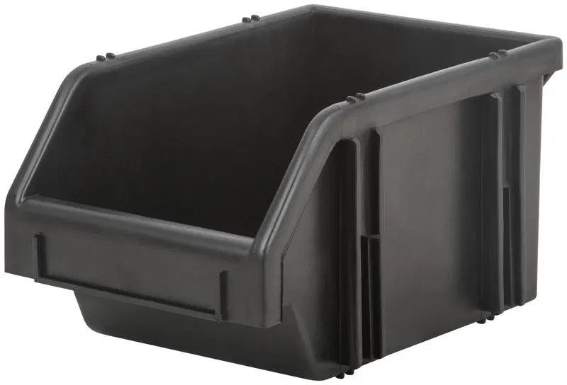 Лоток для крепежа пластиковый черный 125х150х230мм FIT 65694