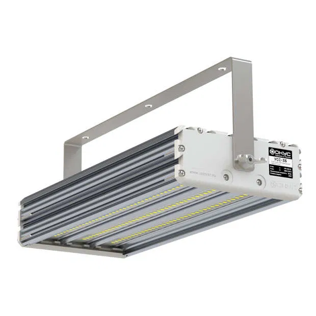 Светильник светодиодный УСС-36 Д LED 38Вт 4000К IP67 AC20-38/DC20-55 крепление скоба ФОКУС USS00-036D3DDF03F04002