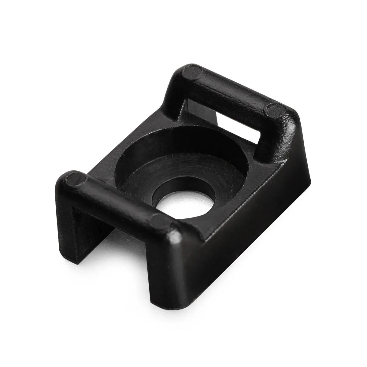 Площадка монтажная ПМО 22х16 (черн) (100шт) 63096 Fortisflex