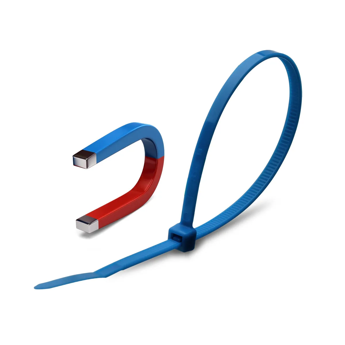 Стяжка нейлоновая КСС «Magnetic» 4х150 (син) (100шт) 82021 Fortisflex