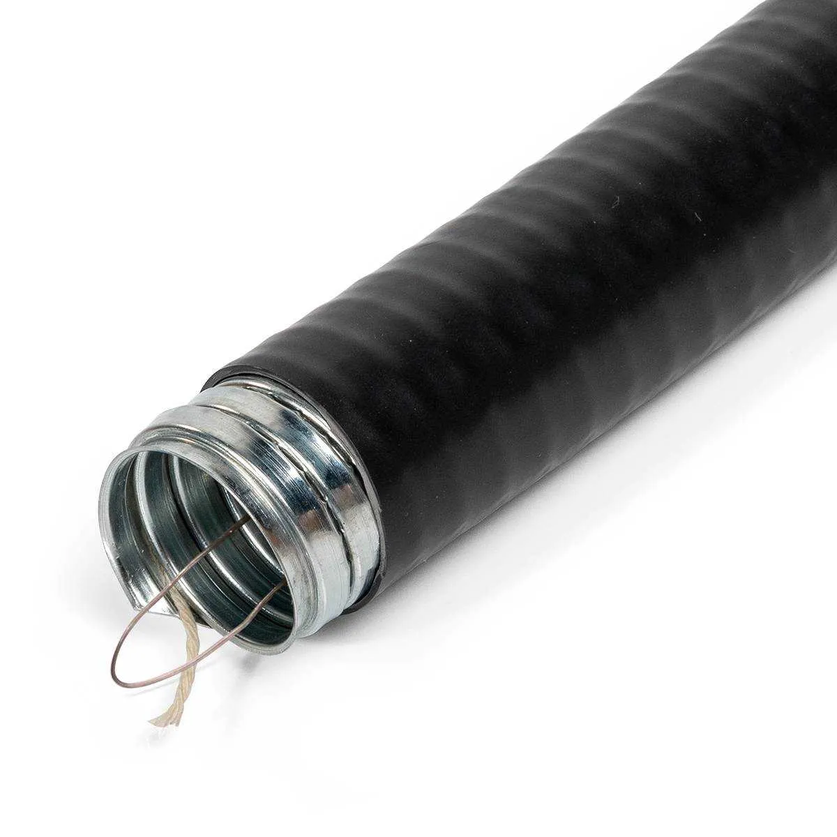 Металлорукав толстостенный МГ «HEAVY DUTY» 15 с протяжкой 88403 Fortisflex
