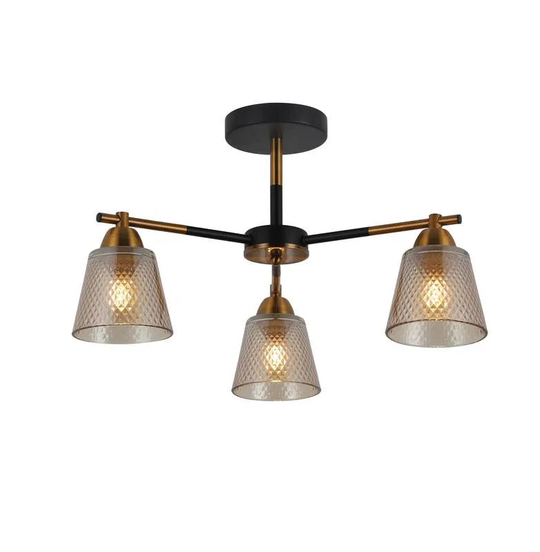 Люстра Kello 60Вт E27х3 IP20 Freya FR4015PL-03BBZ