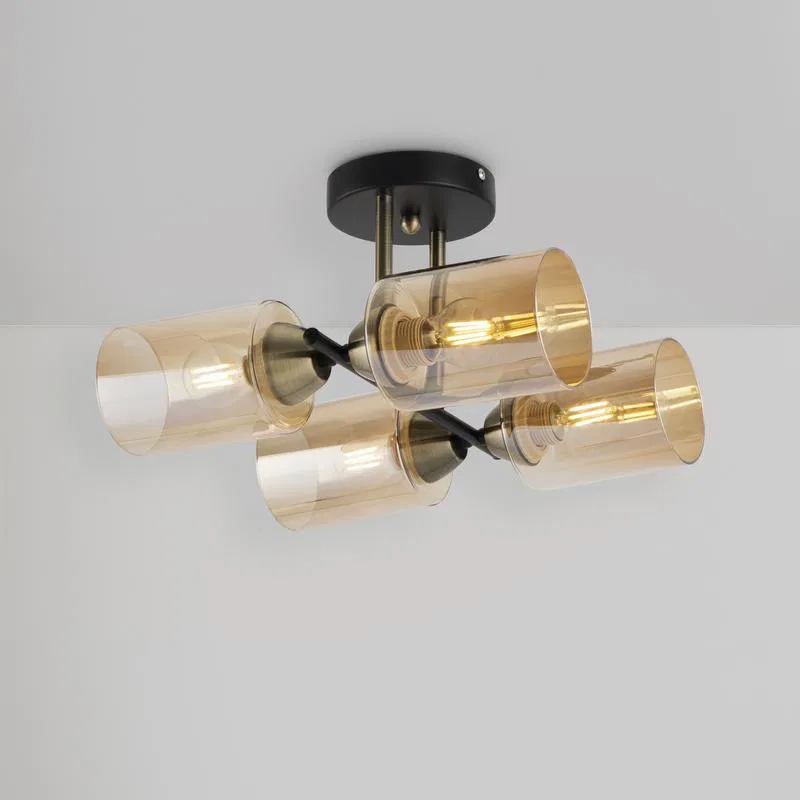 Люстра Glow 60Вт E27х4 IP20 Freya FR5129PL-04B