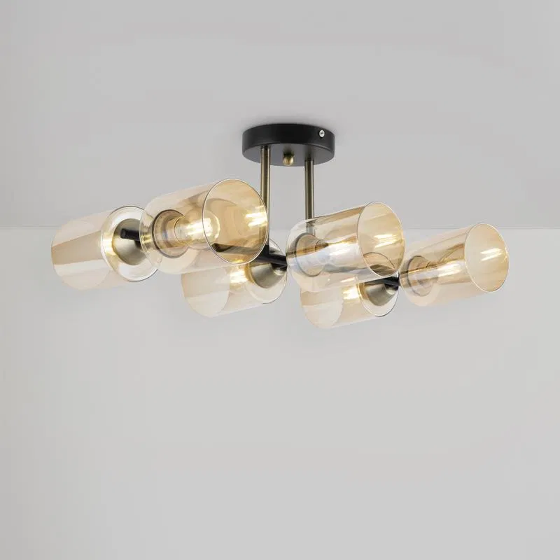 Люстра Glow 60Вт E27х6 IP20 Freya FR5129PL-06B