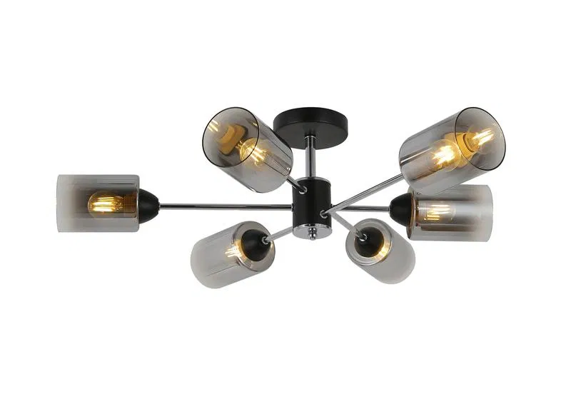 Люстра Omni 60Вт E27х6 IP20 Freya FR5150PL-06B