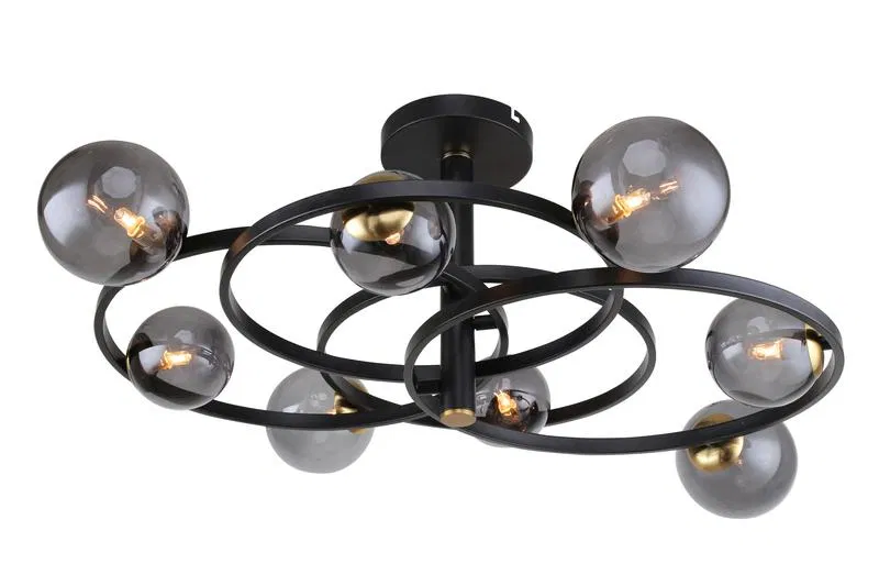 Светильник Curl 25Вт G9х8 IP20 потолочн. Freya FR5238CL-08B
