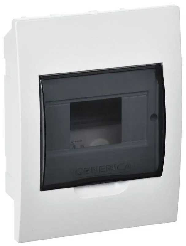 Бокс ЩРВ-П-6 мод. встраив. пластик IP41 GENERICA MKP12-V-06-41-G