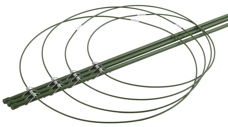 Поддержка для цветов 4 кольца 1.2м (30/120) Green Apple Б0008279