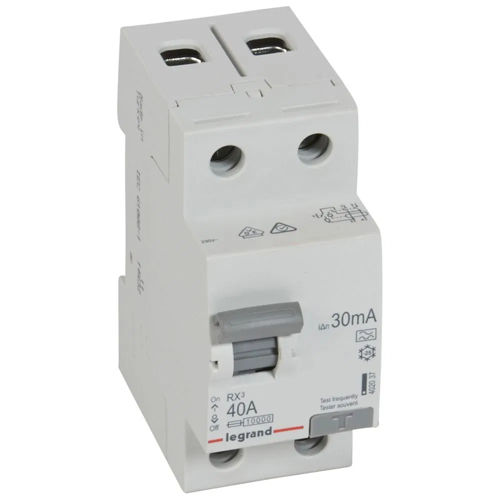 RX3 ВДТ 30мА 40А 2П A LEGRAND 402037 IEK