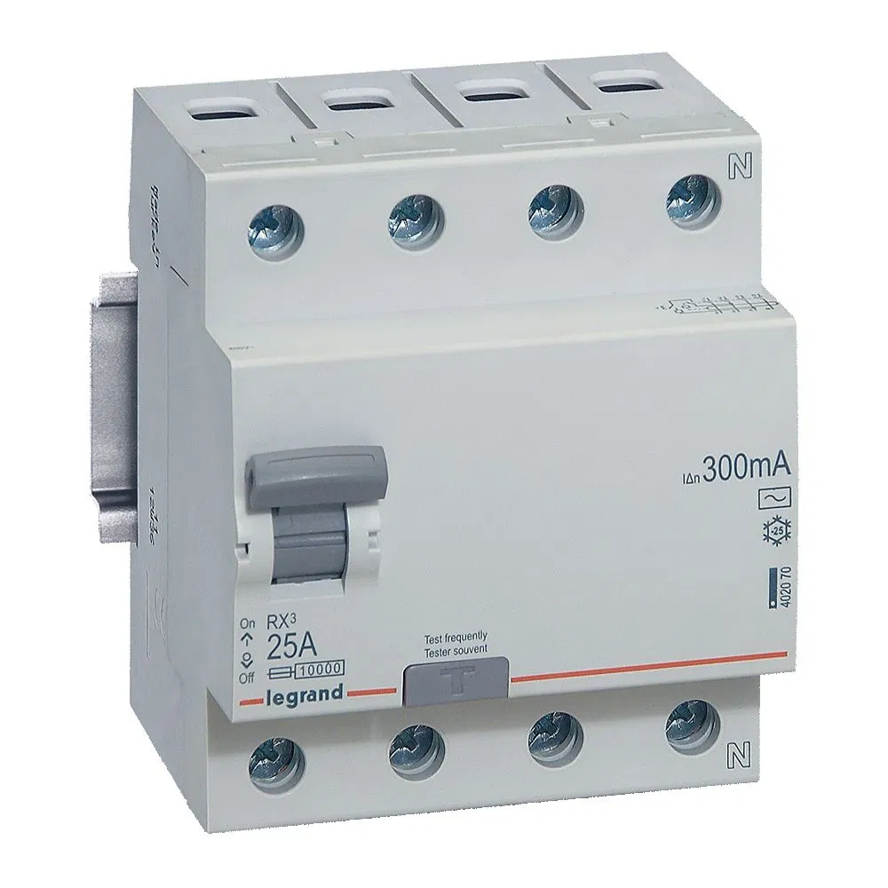 RX3 ВДТ 300мА 25А 4П AC LEGRAND 402070 IEK