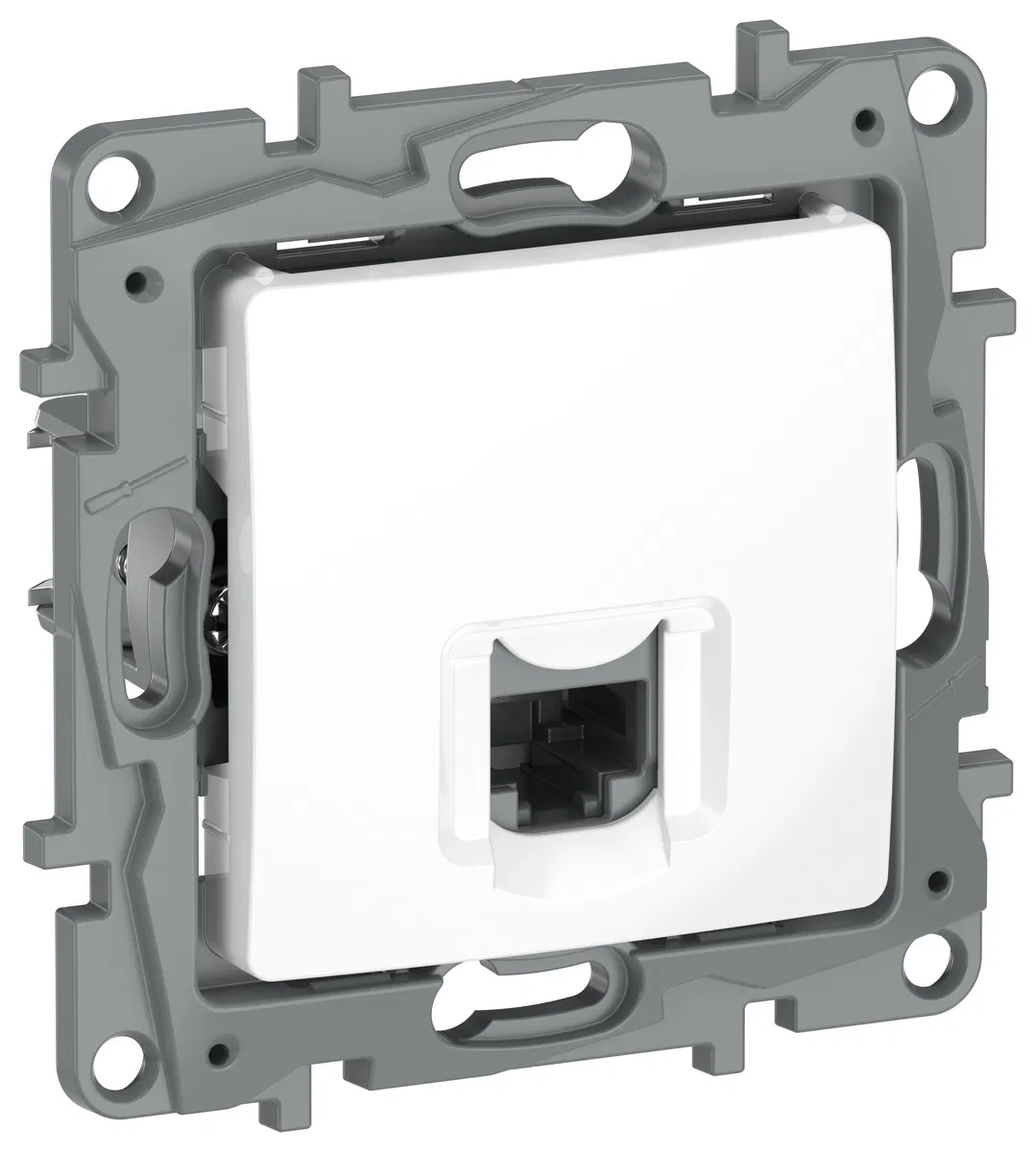 IEKETIKA Розетка компьютерная RJ45 категория 6 UTP 6722531 белый IEK