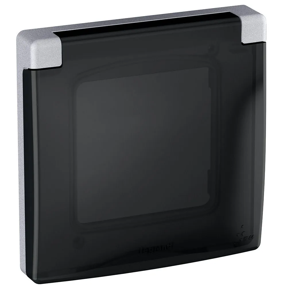 INSPIRIA Рамка 1-местная IP44 алюминий 673922 IEK