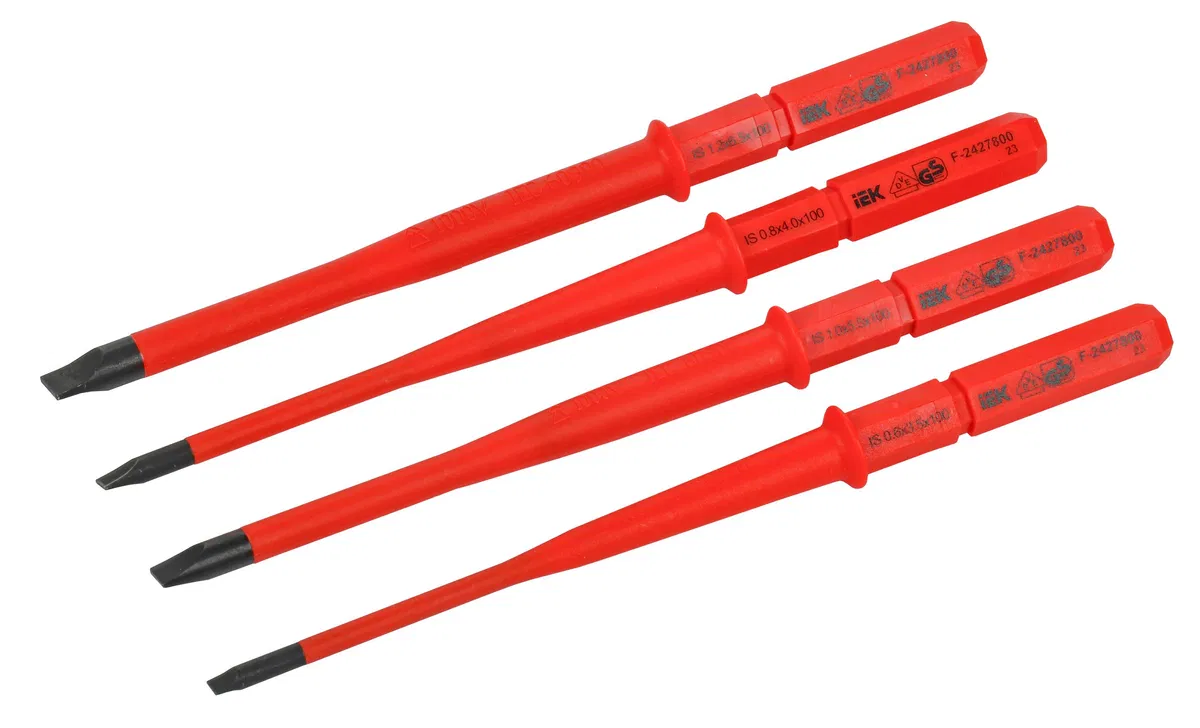 ARMATOOL Набор диэлектрических жал SLIM SL 4шт IEK A2L5-SH21D-BI-1-T2-104