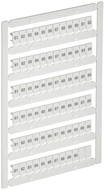 Маркер для CTS/CP 4кв.мм "81-90" ARMAFIX IEK AF-CT10D-M-004-09