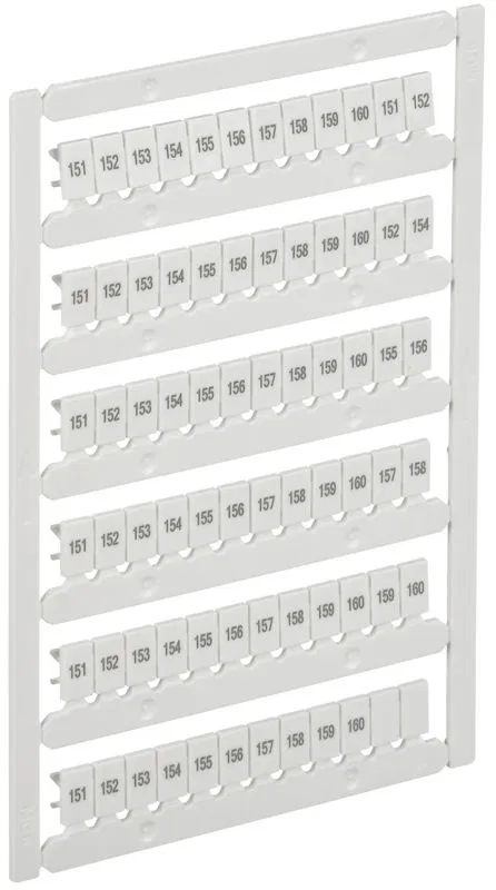 Маркер для CTS/CP 4кв.мм "151-160" ARMAFIX IEK AF-CT10D-M-004-16