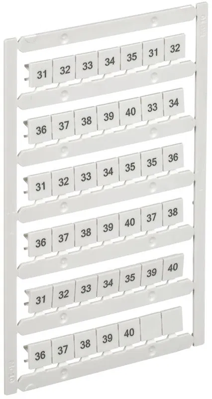 Маркер для CTS 10кв.мм "31-40" ARMAFIX IEK AF-CT10D-M-010-04