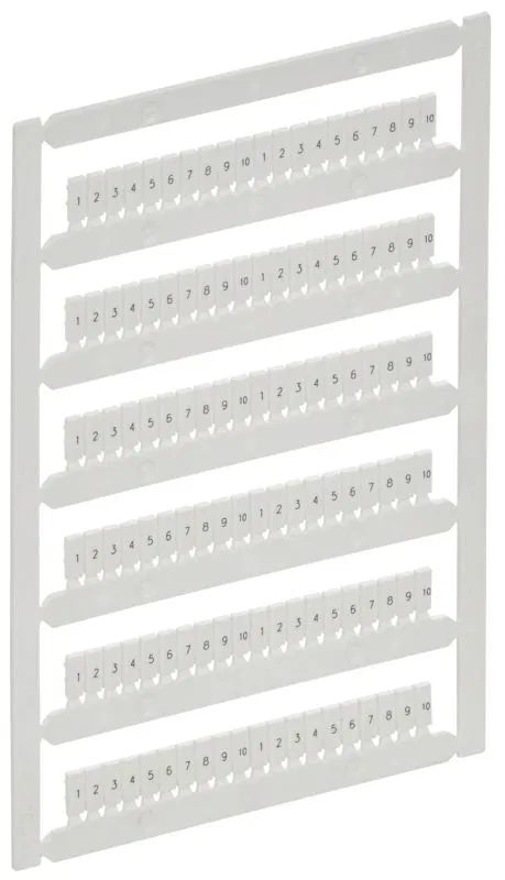 Маркер для CP 1.5кв.мм "1-10" ARMAFIX IEK AF-CT10D-M-D15-01