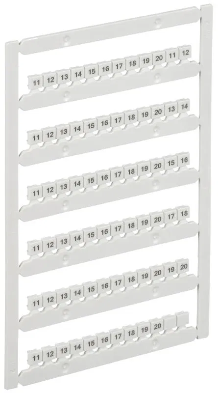 Маркер для CTS-ML 3 уровня 2.5кв.мм "11-20" ARMAFIX IEK AF-CT10D-M-D25-02-3
