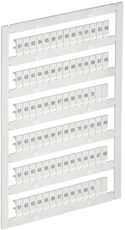 Маркер для CTS/CP 2.5кв.мм "61-70" ARMAFIX IEK AF-CT10D-M-D25-07