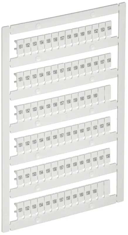 Маркер для CTS/CP 2.5кв.мм "151-160" ARMAFIX IEK AF-CT10D-M-D25-16