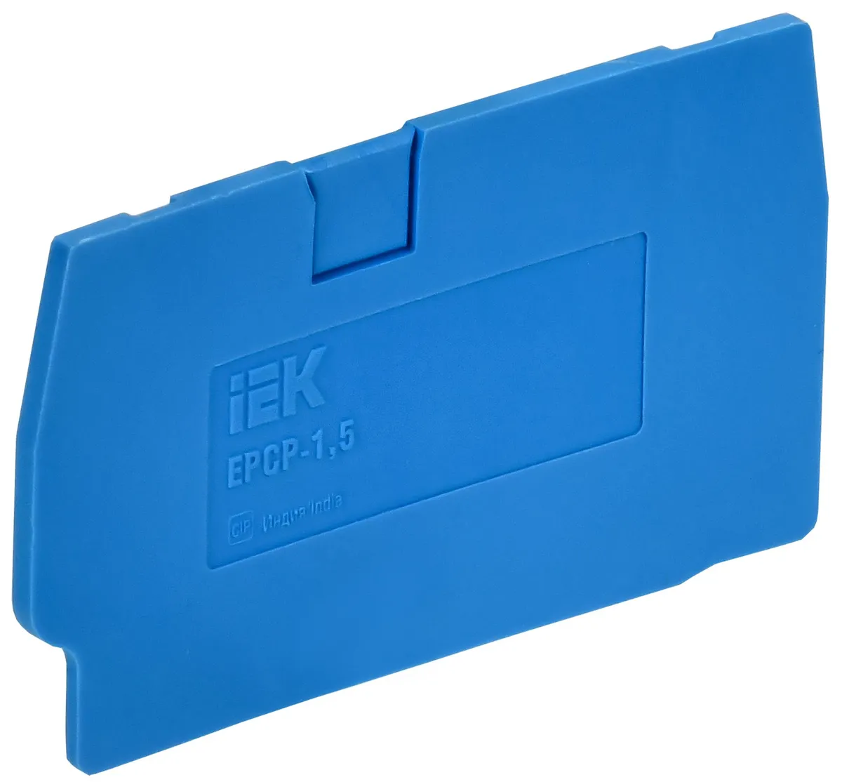 ARMAFIX Заглушка для колодки клеммной CP 1,5мм2 синяя IEK AF-CT20-00-K07-001-ZGL