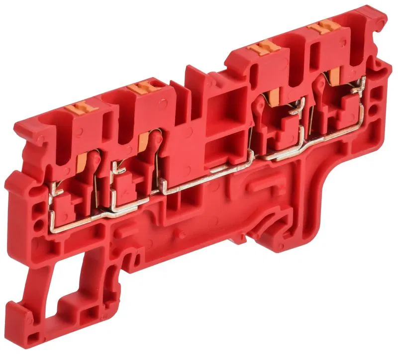 Клемма пружинная Push In CP-MC 4 выв. 2.5кв.мм красн. ARMAFIX IEK AF-CT22-00-4-K04-002