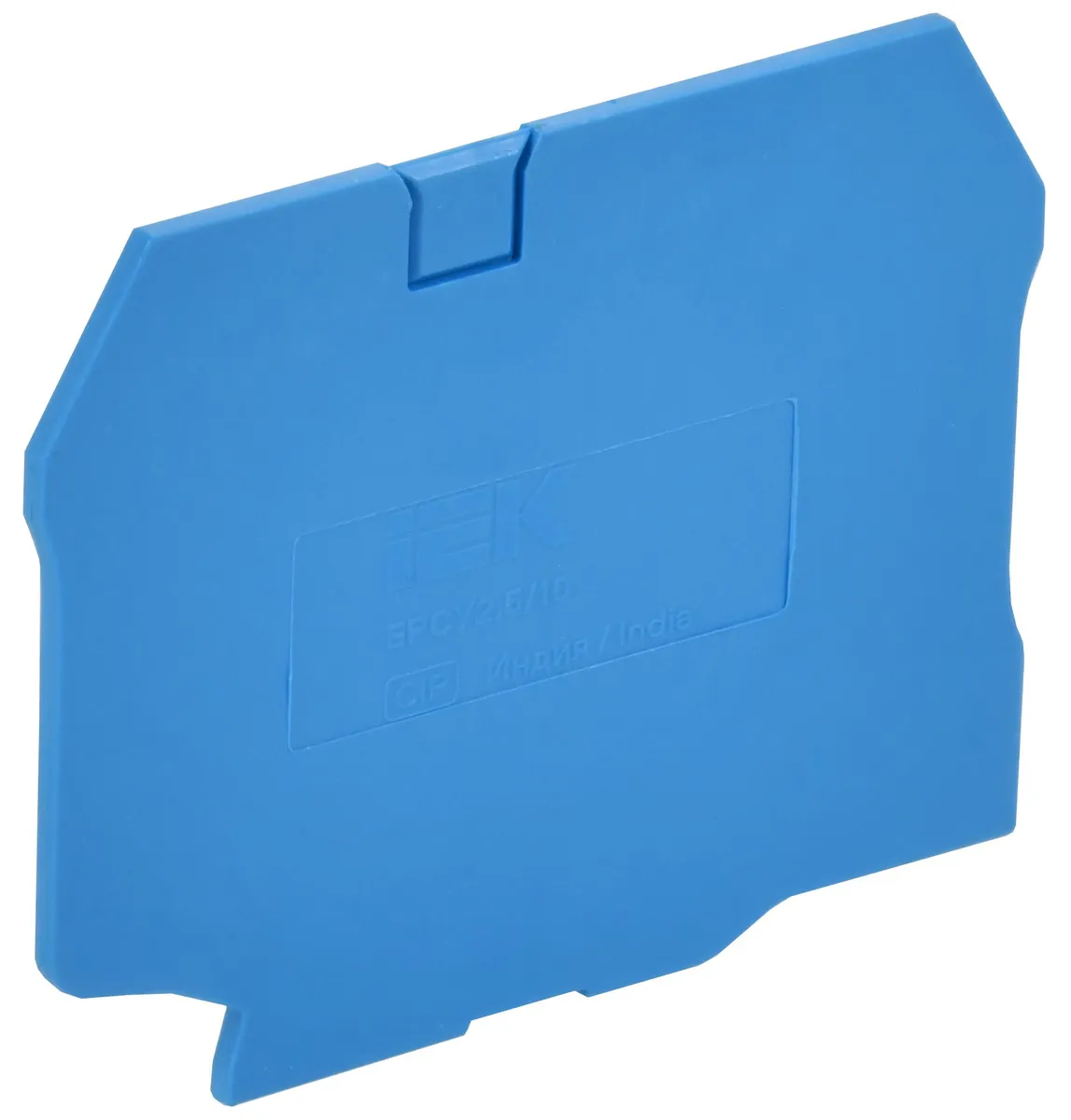 ARMAFIX Заглушка EPCY2.5/10BU для колодок клеммных CY2.5-CY10 синяя AF-CT30-00-K07-002-ZGL IEK