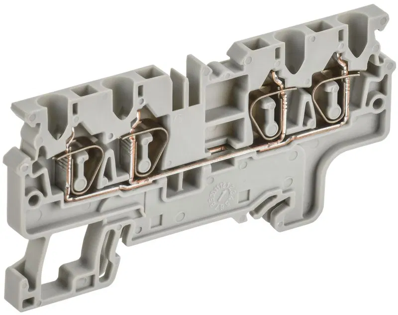 Клемма пружинная CX2.5-4 2.5кв.мм четырехконтактная сер. ARMAFIX IEK AF-CT40-00-4-K03-002