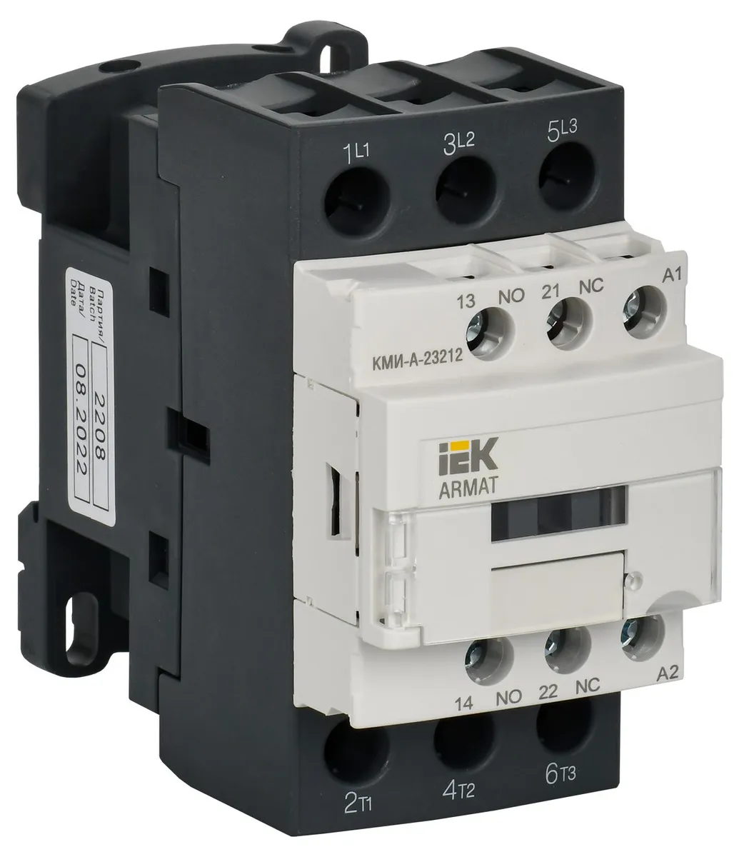 ARMAT Контактор КМИ-А-23212 LC1D 32А 24В/АС3 1NO/1NC AR-ACC-21-032-024-11 IEK