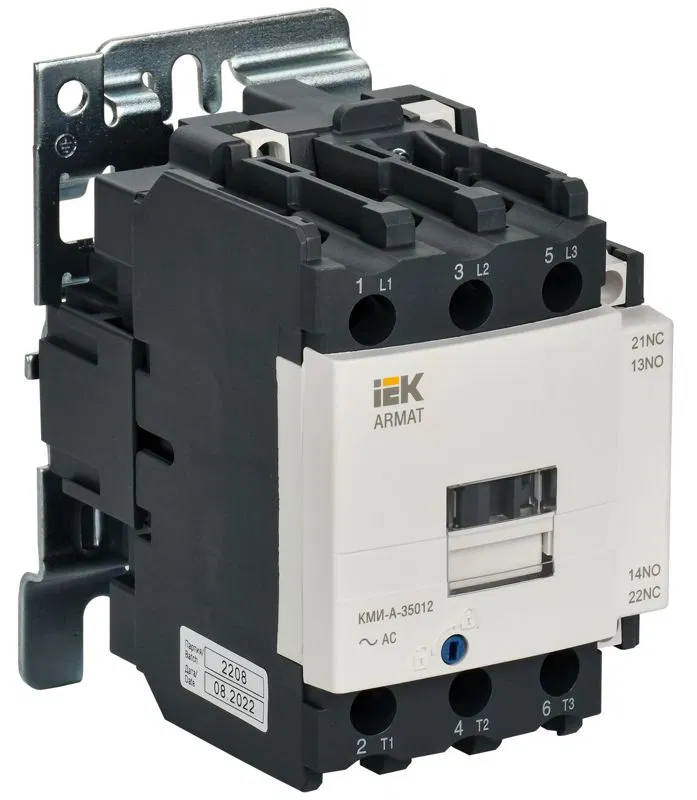 Контактор КМИ-А-35012 LC1D 50А кат. 36В AC 1НО+1НЗ AC-3 IEK AR-ACC-31-050-036-11