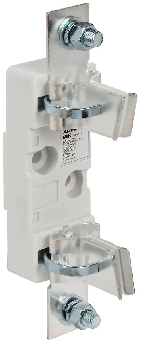 Держатель плавкой вставки габарит 3 DC ARMAT IEK AR-FU-50D-DP-0800-DC