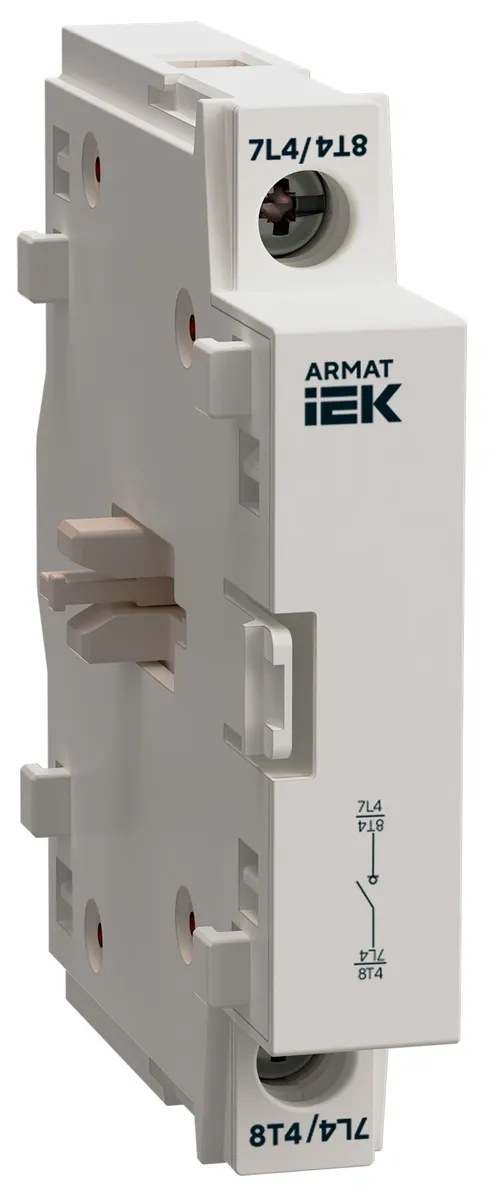 ARMAT Полюс дополнительный для SDM синхронизированное замыкание 40А AR-SDM-AUX-APS-040 IEK