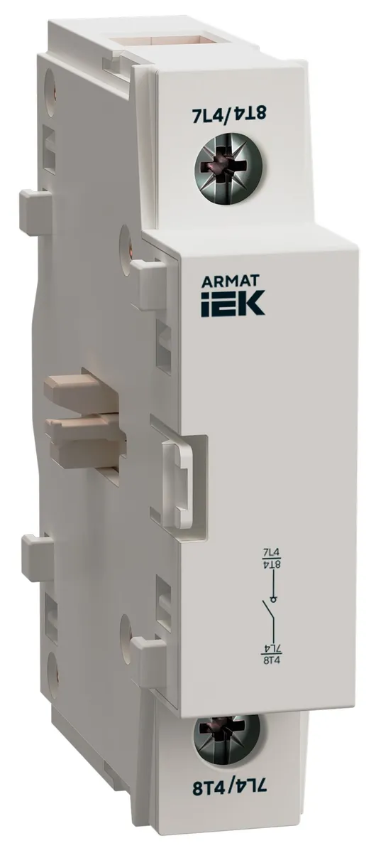 ARMAT Полюс дополнительный для SDM синхронизированное замыкание 80А AR-SDM-AUX-APS-080 IEK
